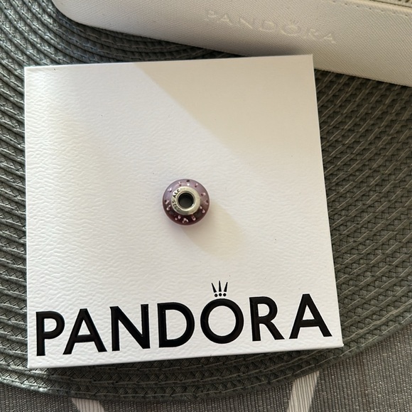 Pandora Red Effervescence Murano Charm - Picture 2 of 3